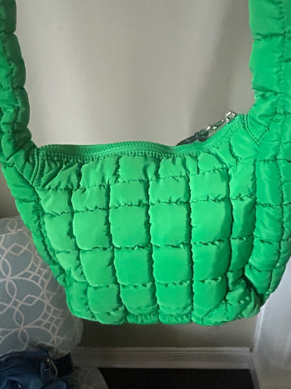 Green Quilted Free People Crossbody Sling Bag -  Free People Movement